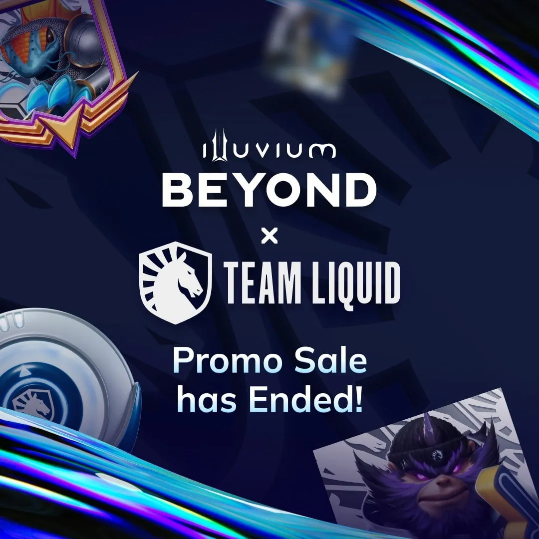 Illuvium Beyond × Team Liquid: promo sale has ended