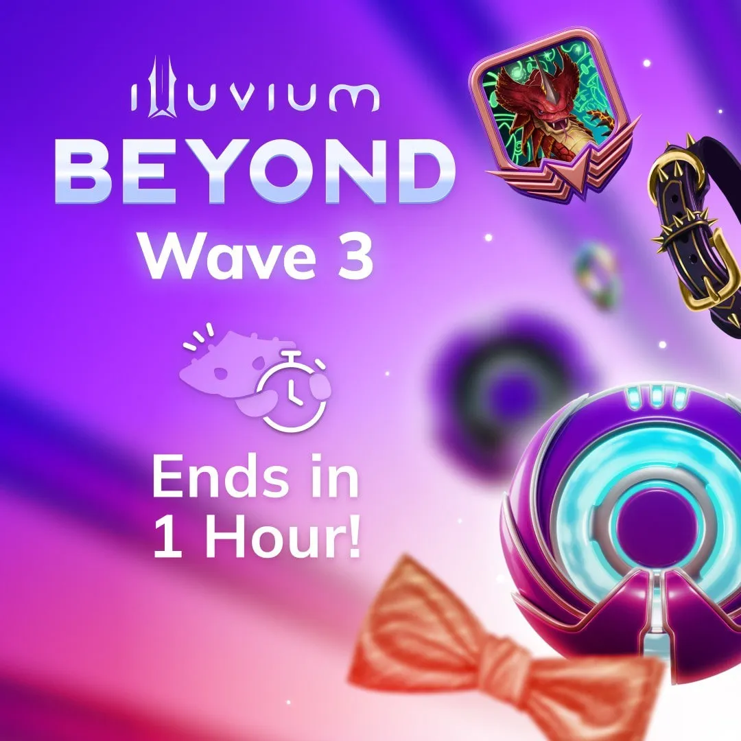 Illuvium Beyond Wave 3 ends in one hour